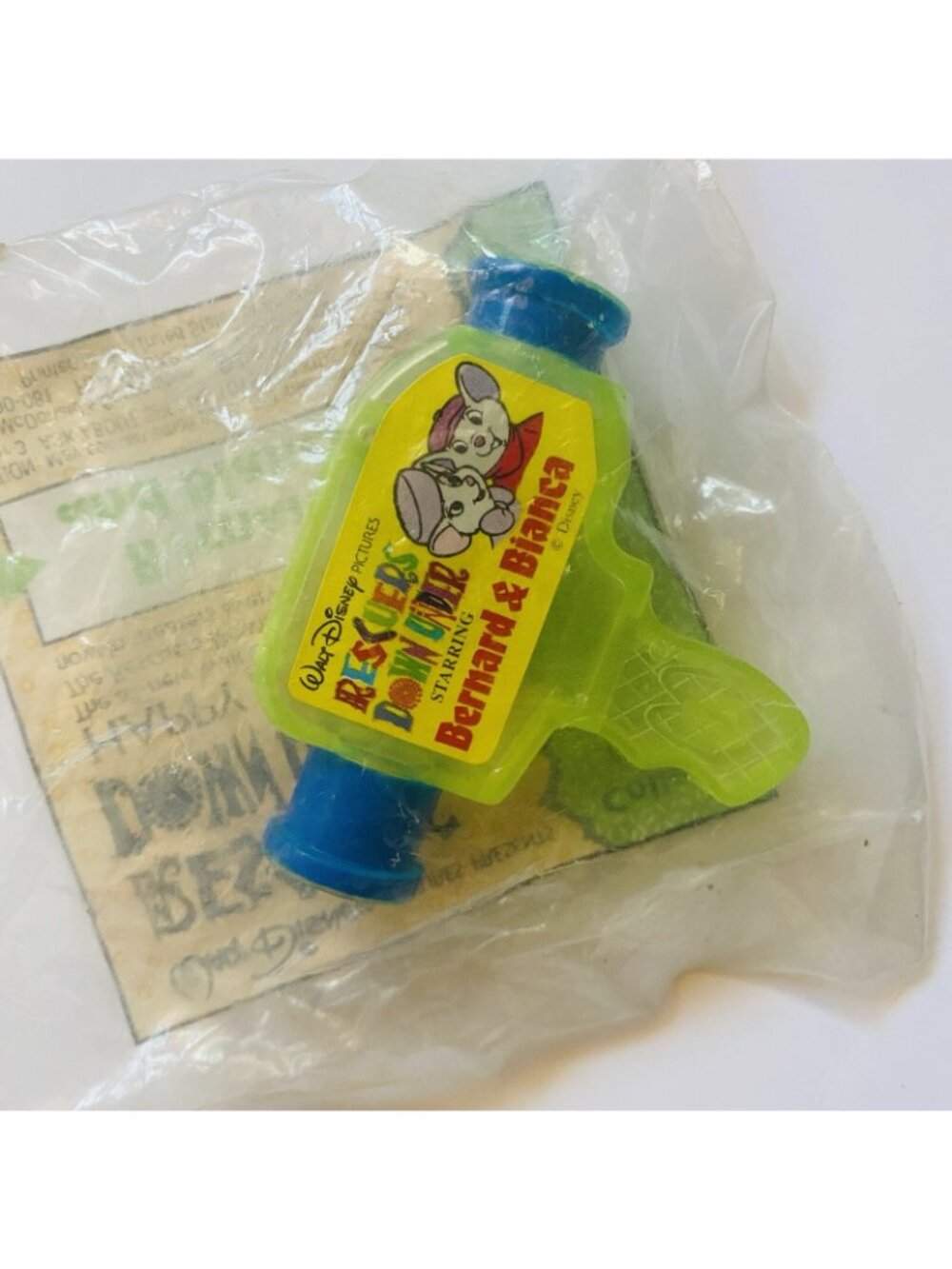 The Rescuers Down Under Happy Meal Toy Bernard & Bianca McDonalds 1990 - Picture 7 of 7
